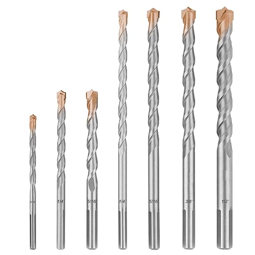 Comoware Concrete Drill Bit Set (7pcs)