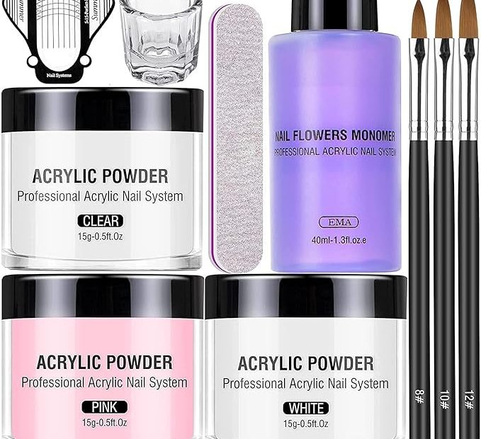 Acrylic Nail Kit For Acrylic Nails Extension Beginner Set