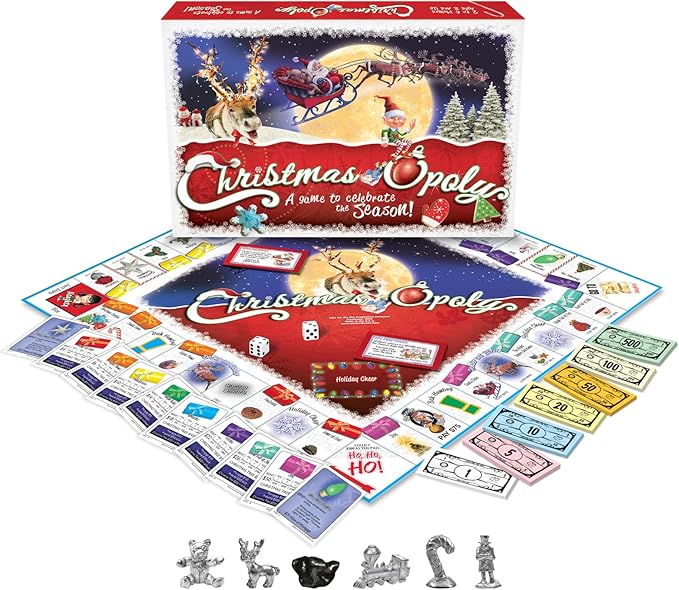 Late For The Sky: Christmas Opoly Board Game